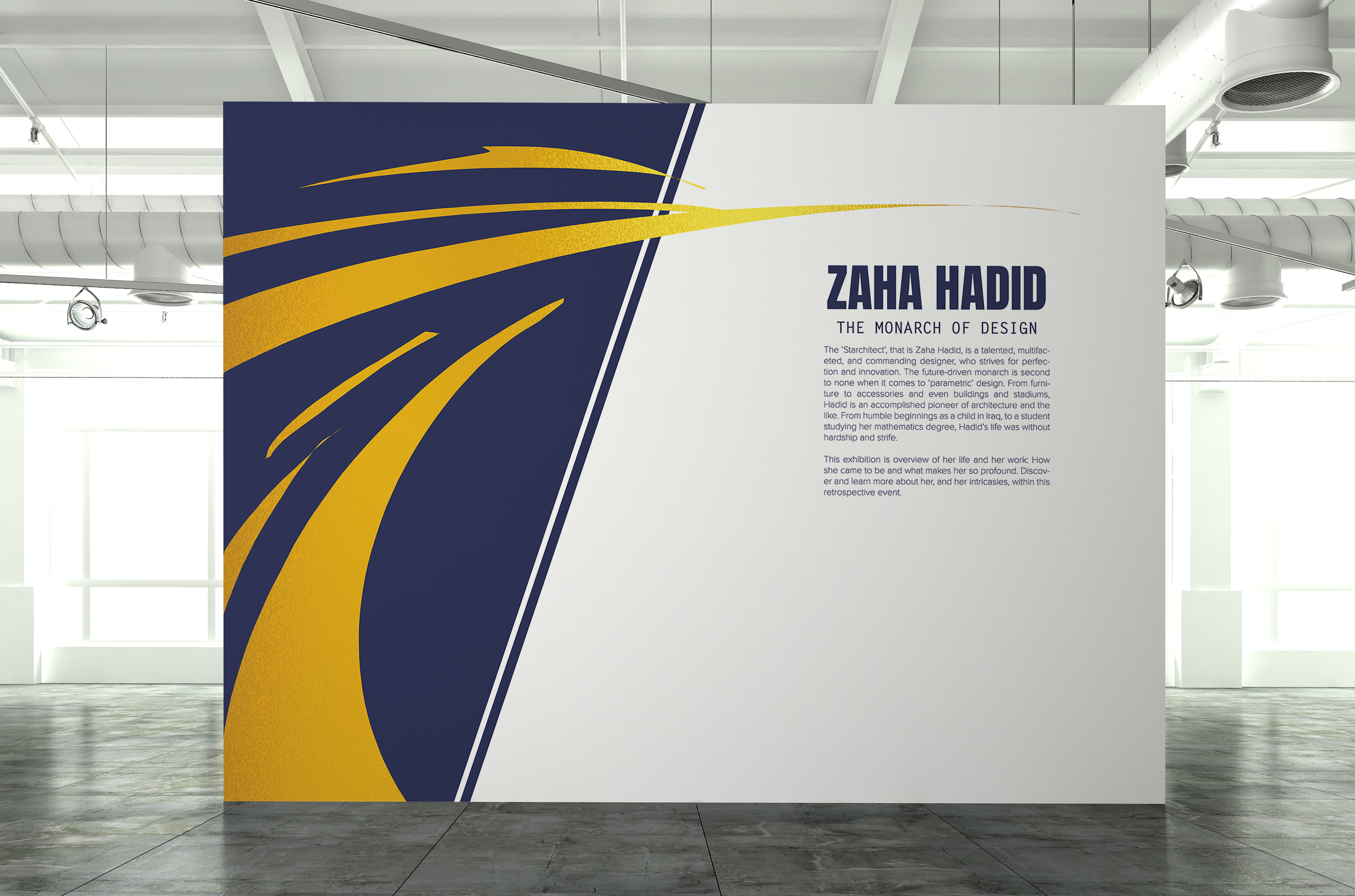 Zaha Hadid - Retrospective Exhibition — vooserstudios